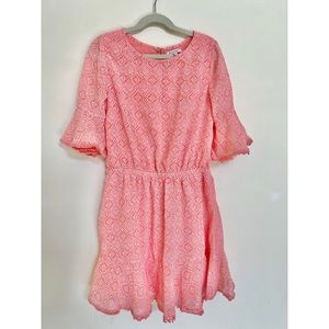 Ella Moss Peach Girls Dress Size 12
